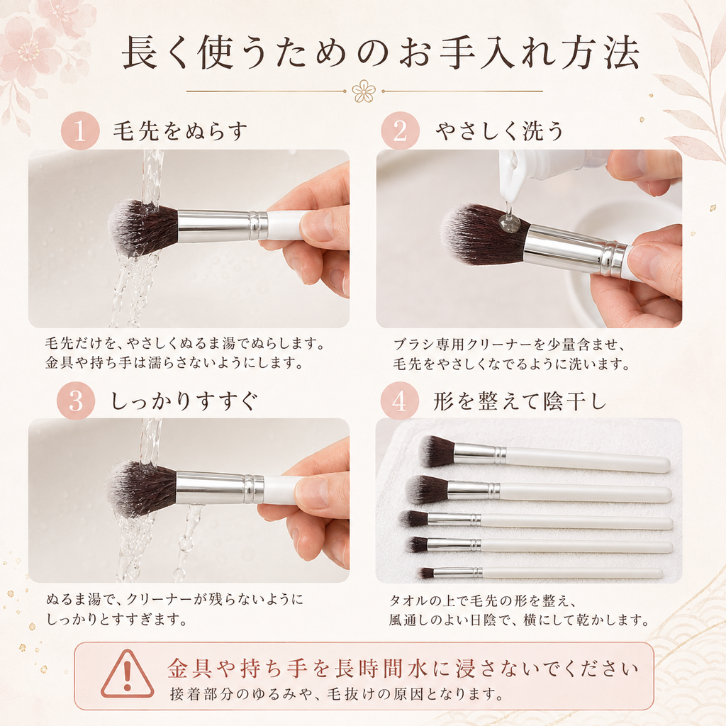 SilkyTouch™ メイクブラシ10本セット